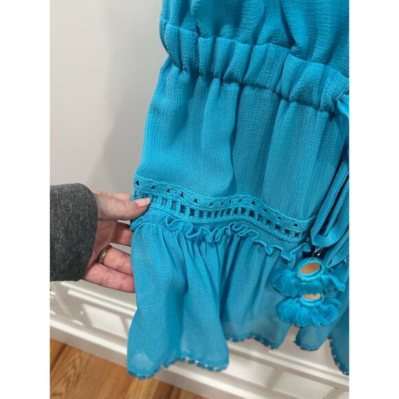 Ramy Brook Marla Open Back Halter Dress Size S - Picture 5 of 8